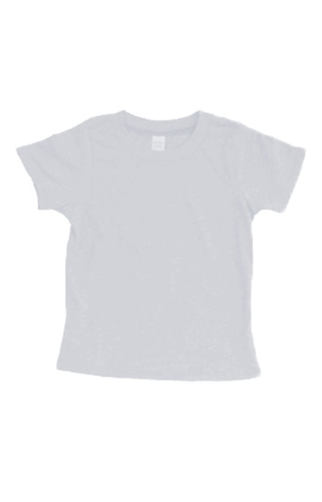 Royal Apparel 95161 Toddler Organic RPET Short Sleeve Tee - Heather Snow