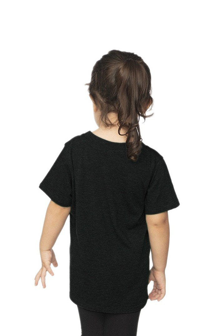 Royal Apparel 95161 Toddler Organic RPET Short Sleeve Tee - Shadow
