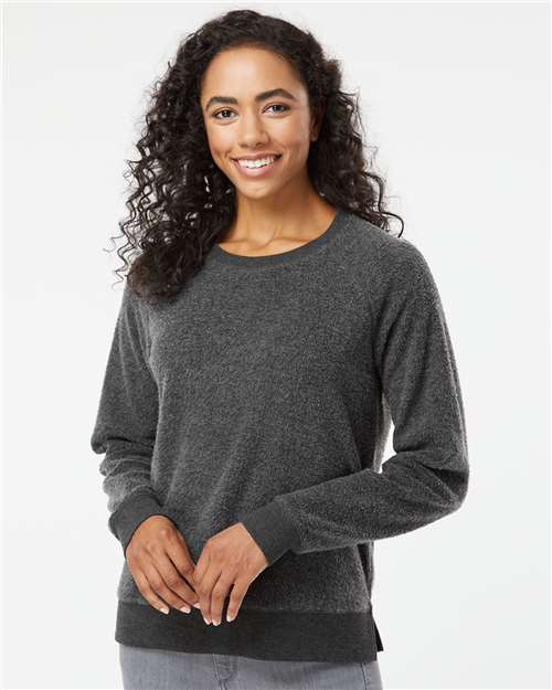 Boxercraft Women's Fleece Out Crewneck Pullover - Boxercraft K01