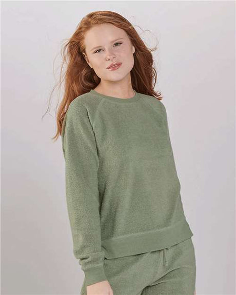 Boxercraft Women's Fleece Out Crewneck Pullover - Boxercraft K01