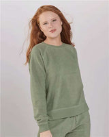 Boxercraft Women's Fleece Out Crewneck Pullover - Boxercraft K01