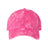 Valucap Tie-Dyed Dad Hat - Valucap SP400 Valucap Dark Pink Adjustable