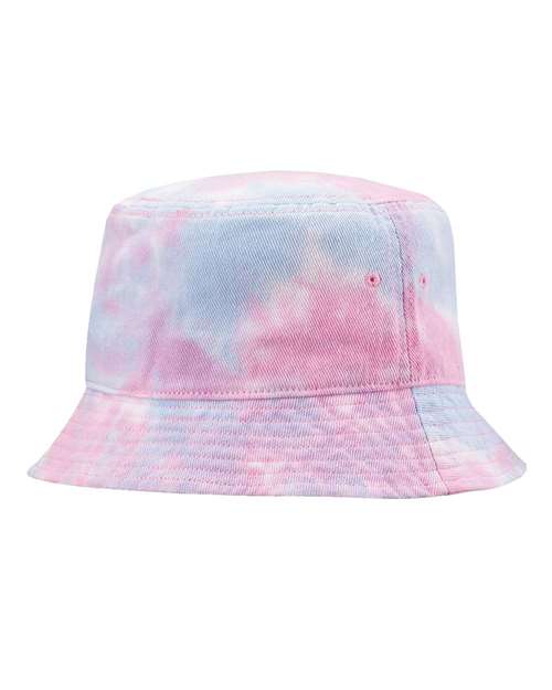 Valucap Tie-Dyed Bucket Hat - Valucap SP450 Valucap Cotton Candy One Size