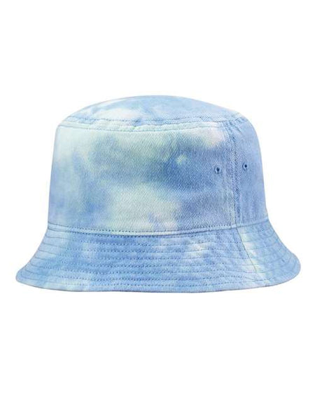 Valucap Tie-Dyed Bucket Hat - Valucap SP450 Valucap Sky One Size