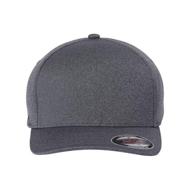 Flexfit Unipanel™ Melange Cap - Flexfit 5577UP Flexfit Melange Dark Grey S/M