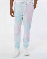 Independent Trading Co. PRM50PTTD Unisex Tie-Dyed Fleece Sweatpants | Wholesale Tie-Dye Sweatpants