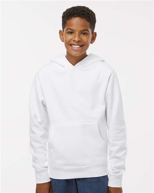 Independent Trading Co. SS4001Y Youth Midweight Hooded Sweatshirt | Wholesale Youth Hoodie