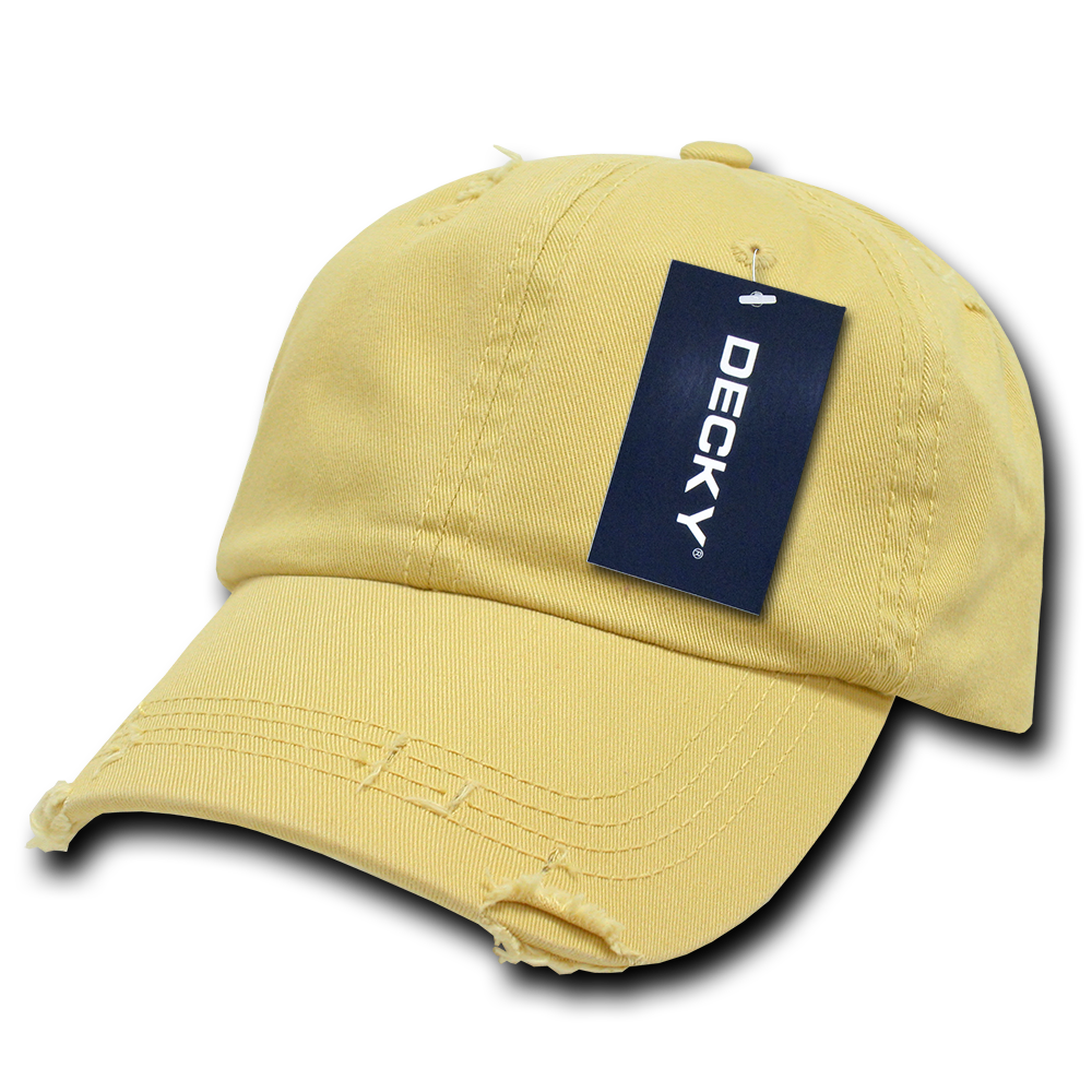 Decky 6 Panel Low Profile Relaxed Vintage Dad Hat | Decky 959