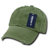 Decky 6 Panel Low Profile Relaxed Vintage Dad Hat | Decky 959