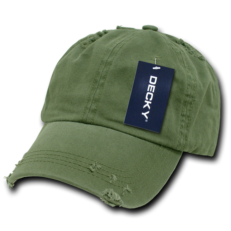 Decky 6 Panel Low Profile Relaxed Vintage Dad Hat | Decky 959