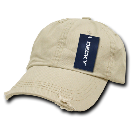 Decky 6 Panel Low Profile Relaxed Vintage Dad Hat | Decky 959