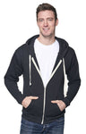 Royal Apparel 96050 Unisex Organic RPET Fleece Zip Hoodie - Shadow