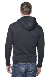 Royal Apparel 96050 Unisex Organic RPET Fleece Zip Hoodie - Shadow