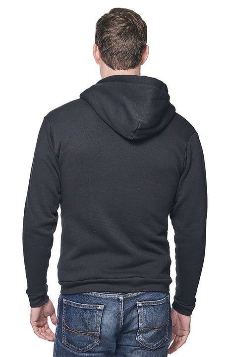 Royal Apparel 96050 Unisex Organic RPET Fleece Zip Hoodie - Shadow