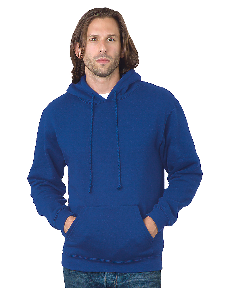 Bayside Unisex USA-Made Hooded Sweatshirt - Royal Blue - Bayside 960