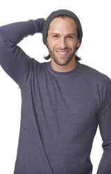Royal Apparel 96250 Unisex Organic RPET Beanie - Heather Coal