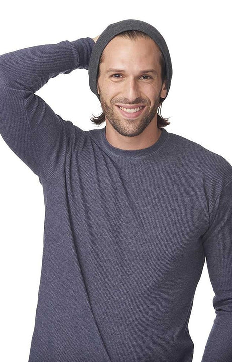 Royal Apparel 96250 Unisex Organic RPET Beanie - Heather Coal