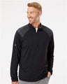 Adidas Men's Ultimate365 Lightweight Shoulder Stripe Quarter-Zip Pullover - Adidas A520
