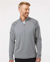 Adidas Men's Ultimate365 Lightweight Shoulder Stripe Quarter-Zip Pullover - Adidas A520