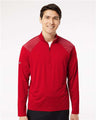 Adidas Men's Ultimate365 Lightweight Shoulder Stripe Quarter-Zip Pullover - Adidas A520
