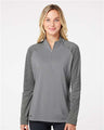 Adidas Women's Ultimate365 Lightweight Raglan Quarter-Zip Pullover - Adidas A521