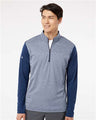 Adidas Men's Ultimate365 Heather Block Print Quarter-Zip Pullover - Adidas A522