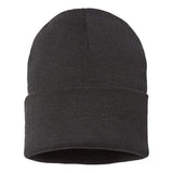 Atlantis Headwear Sustainable Beanie - Atlantis Headwear PURE Atlantis Headwear Black One Size