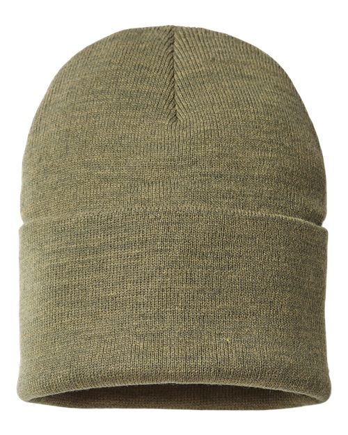 Atlantis Headwear Sustainable Beanie - Atlantis Headwear PURE Atlantis Headwear Olive One Size