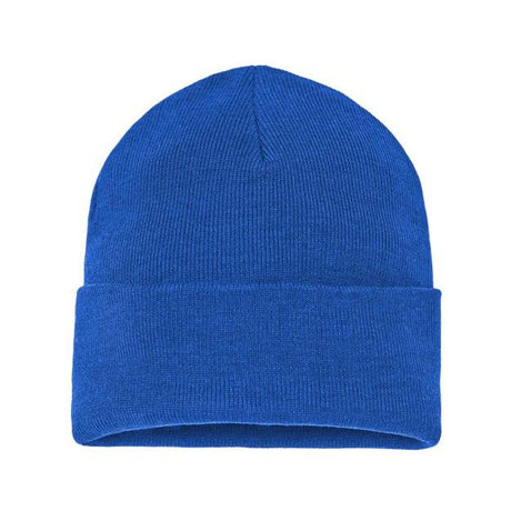 Atlantis Headwear Sustainable Beanie - Atlantis Headwear PURE Atlantis Headwear Royal One Size