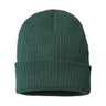 Atlantis Headwear Sustainable Rib Cuffed Beanie - Atlantis Headwear RIO Atlantis Headwear Bottle Green One Size