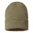Atlantis Headwear Sustainable Rib Cuffed Beanie - Atlantis Headwear RIO Atlantis Headwear Olive One Size