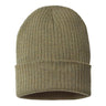 Atlantis Headwear Sustainable Rib Cuffed Beanie - Atlantis Headwear RIO Atlantis Headwear Olive One Size