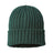 Atlantis Headwear Sustainable Cable Knit Cuffed Beanie - Atlantis Headwear SHORE Atlantis Headwear Bottle Green One Size