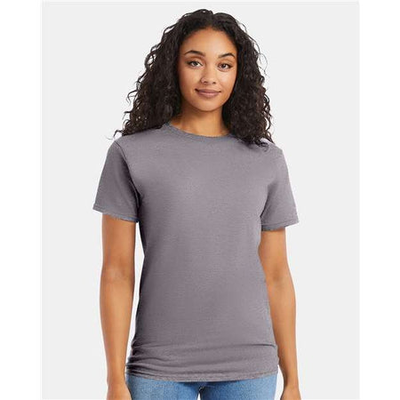 Hanes Essential-T T-Shirt - Graphite - Hanes 5280 Hanes