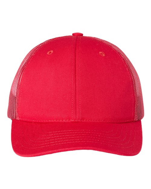 Classic Caps USA-Made Trucker Cap - Classic Caps USA100 Classic Caps Red Adjustable