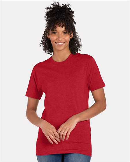 Hanes Perfect-T T-Shirt - Red Pepper Heather - Hanes 4980 Hanes