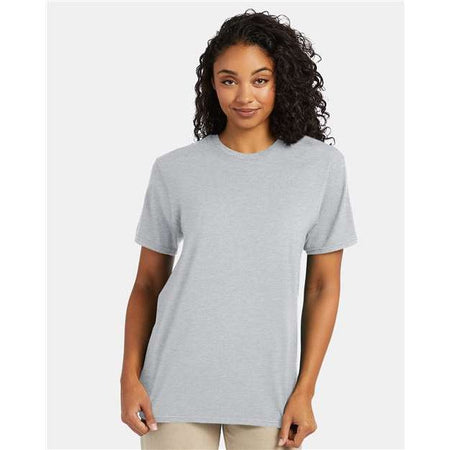 Hanes Perfect-T T-Shirt - Silverstone Heather - Hanes 4980 Hanes Silverstone Heather S