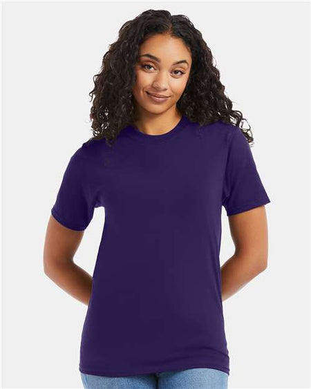 Hanes Beefy-T® T-Shirt - Grape Smash - Hanes 5180 Hanes Grape Smash S