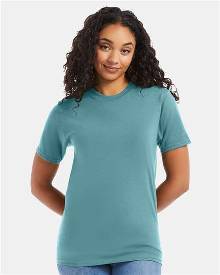 Hanes Beefy-T® T-Shirt - Green Clay - Hanes 5180 Hanes Green Clay S