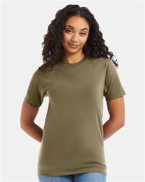 Hanes Beefy-T® T-Shirt - Oregano - Hanes 5180 Hanes