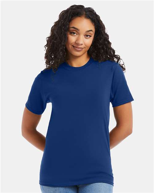 Hanes Beefy-T® T-Shirt - Regal Navy - Hanes 5180 Hanes Regal Navy S