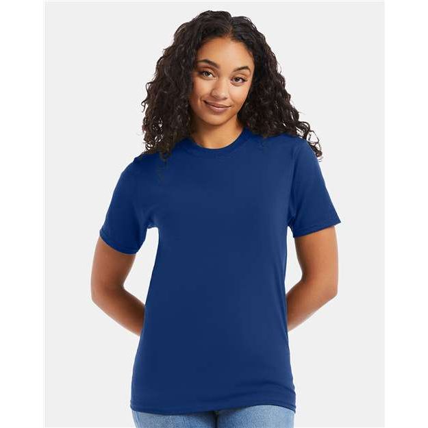 Hanes Beefy-T® T-Shirt - Regal Navy - Hanes 5180 Hanes Regal Navy S