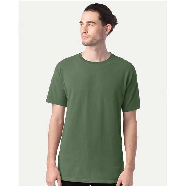 ComfortWash by Hanes Garment-Dyed T-Shirt - Moss - ComfortWash by Hanes GDH100 ComfortWash by Hanes Moss S