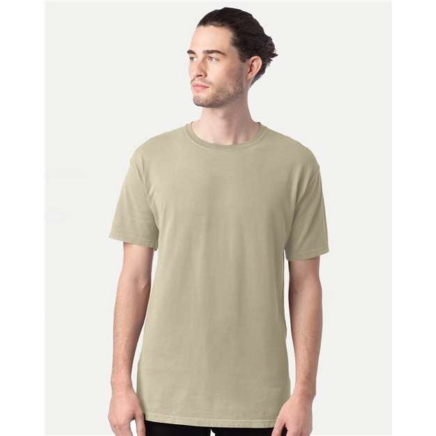 ComfortWash by Hanes Garment-Dyed T-Shirt - Faded Fatigue - ComfortWash by Hanes GDH100 ComfortWash by Hanes Faded Fatigue S