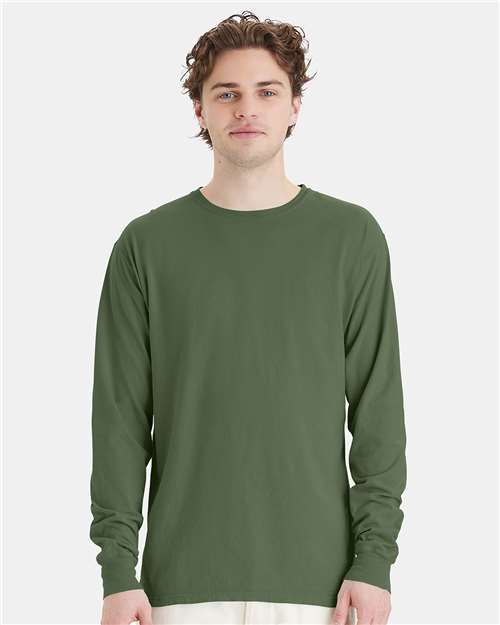 ComfortWash by Hanes Unisex Garment-Dyed Long Sleeve T-Shirt - ComfortWash by Hanes GDH200