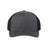 Richardson 112+ R-Flex Adjustable Trucker Cap - Richardson 112PL Richardson Charcoal/ Black Adjustable