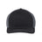 Richardson 112+ R-Flex Adjustable Trucker Cap - Richardson 112PL Richardson Black/ Graphite Adjustable