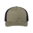 Richardson 112+ R-Flex Adjustable Trucker Cap - Richardson 112PL Richardson Loden Green/ Black Adjustable