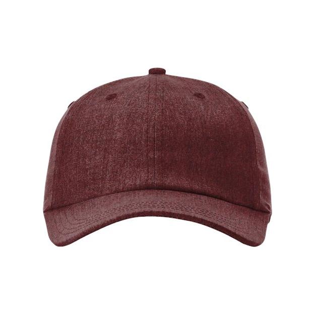 Richardson Sustainable Performance Cap - Richardson 224RE Richardson Heather Maroon Adjustable