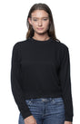 Royal Apparel 97100 Womens Organic RPET French Terry Crew - Shadow